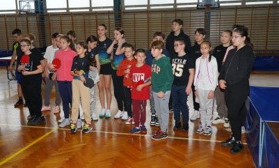 Zawody gminne  - tenis stołowy (Nowa Sarzyna 25.11.2023 r.)