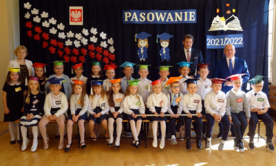 Pasowanie uczniów klasy 1